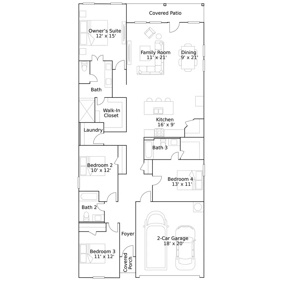 19219 Saint Green Drive, Hockley, TX 77447 - #2