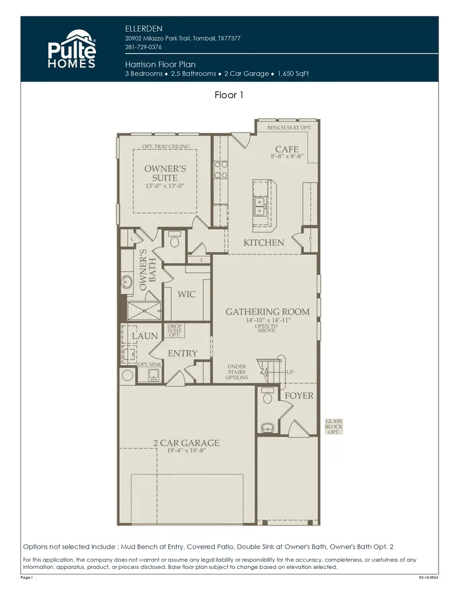 18239 Calabria Harbor Trail, Tomball, TX 77377 - Image #2