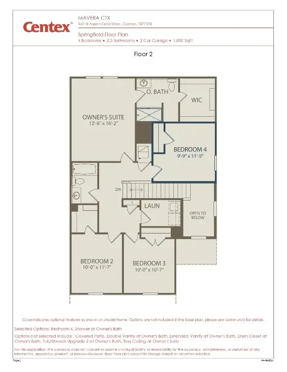 15956 Blass Valley Drive, Conroe, TX 77302 - #3