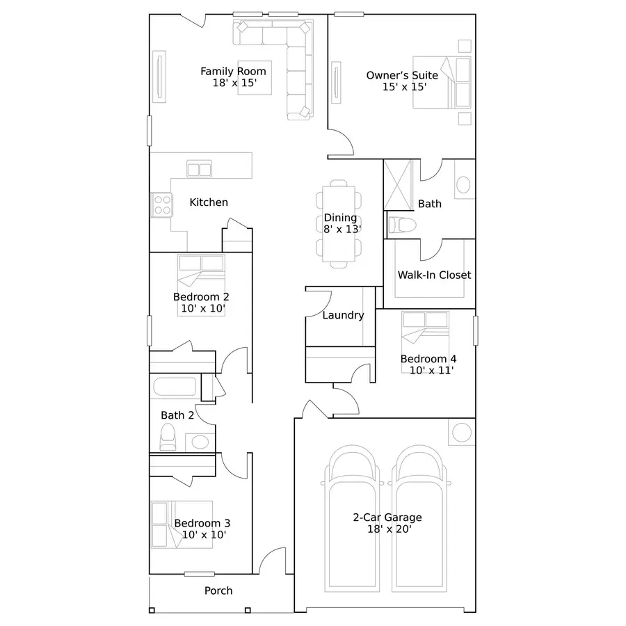 1049 High Meadows Lane, Katy, TX 77493 - #2