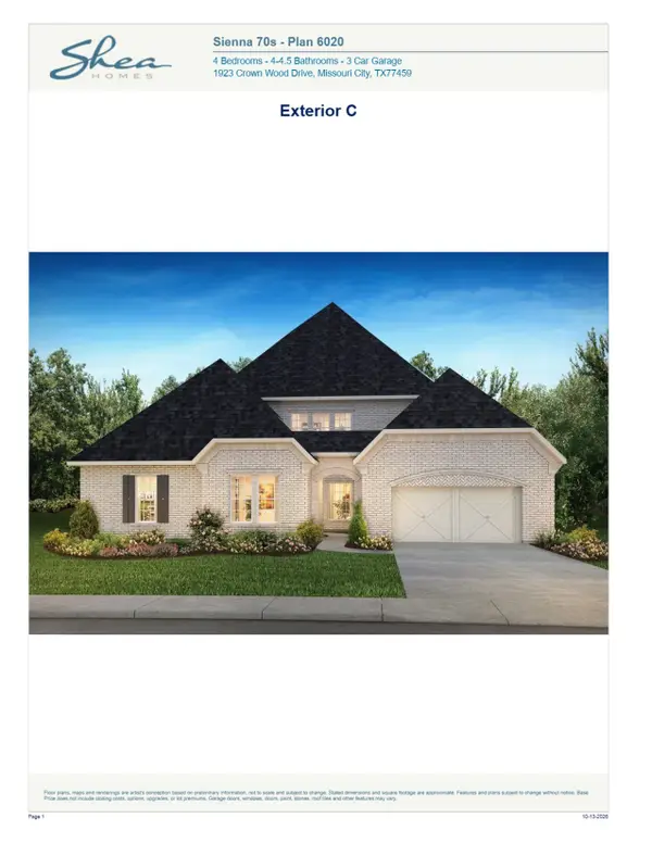 2211 Creek Run Drive, Missouri City, TX 77459