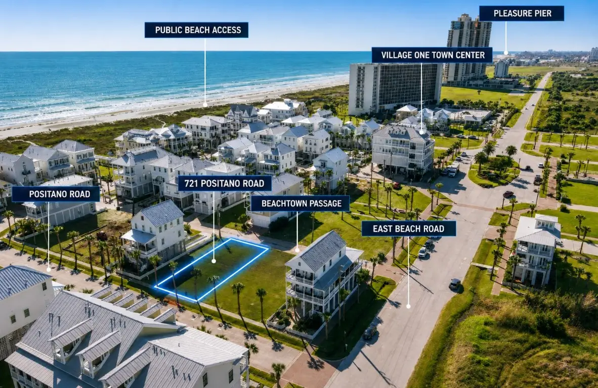 721 Positano Road, Galveston, TX 77550 - #1
