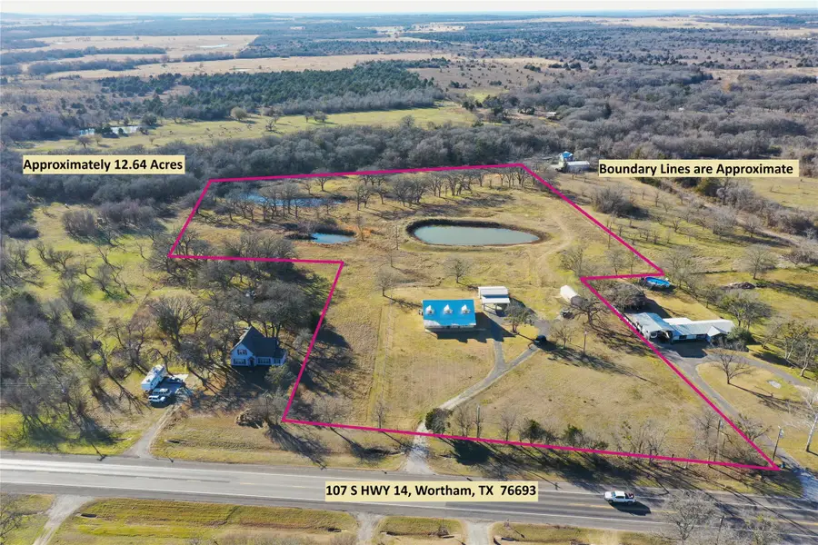 107 S Highway 14, Wortham, TX 76693 - #2