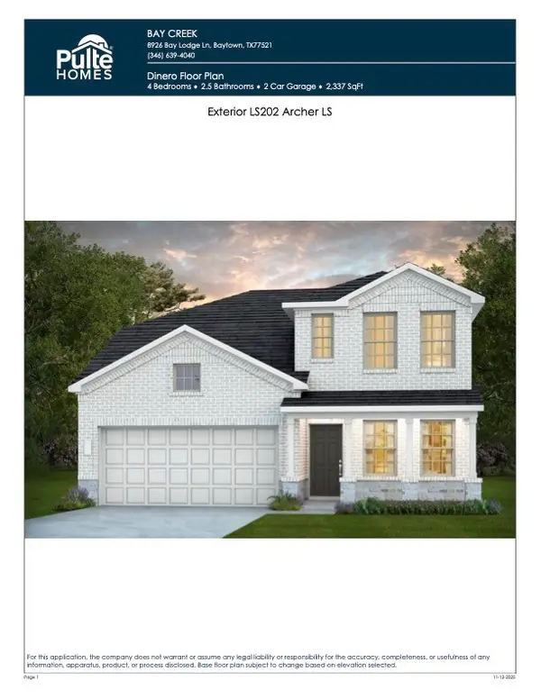 9022 Bay Lodge Lane, Baytown, TX 77521