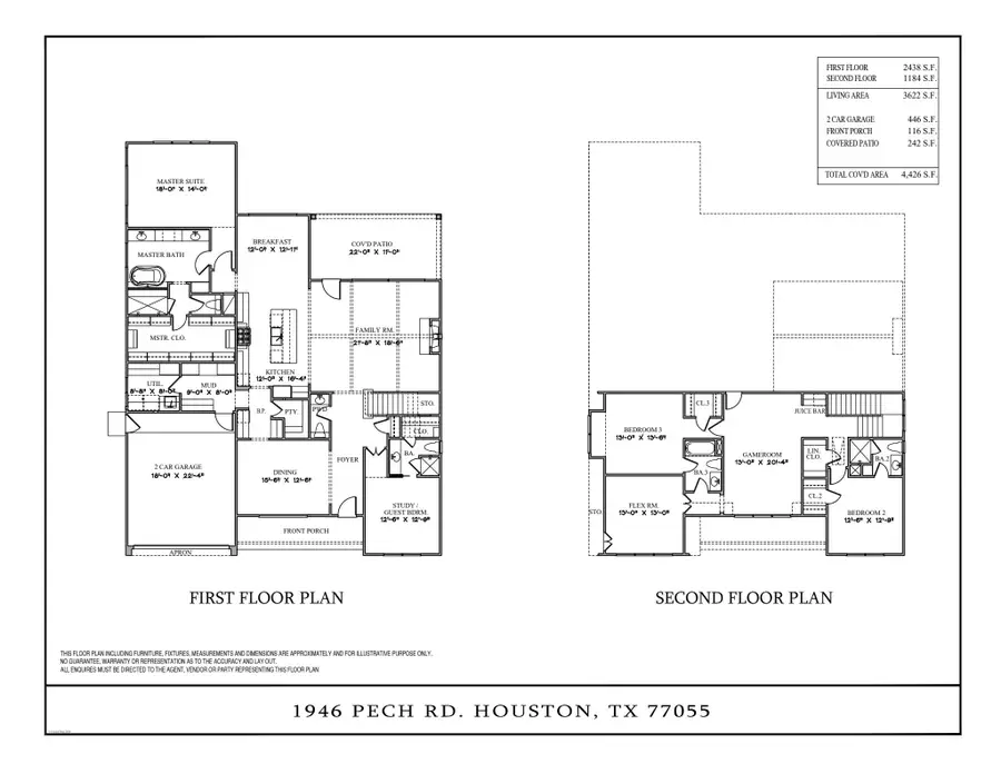 1946 Pech Road, Houston, TX 77055 - #2