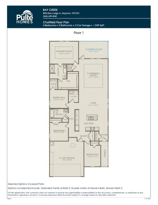 9018 Bay Lodge Lane, Baytown, TX 77521 - Image #2