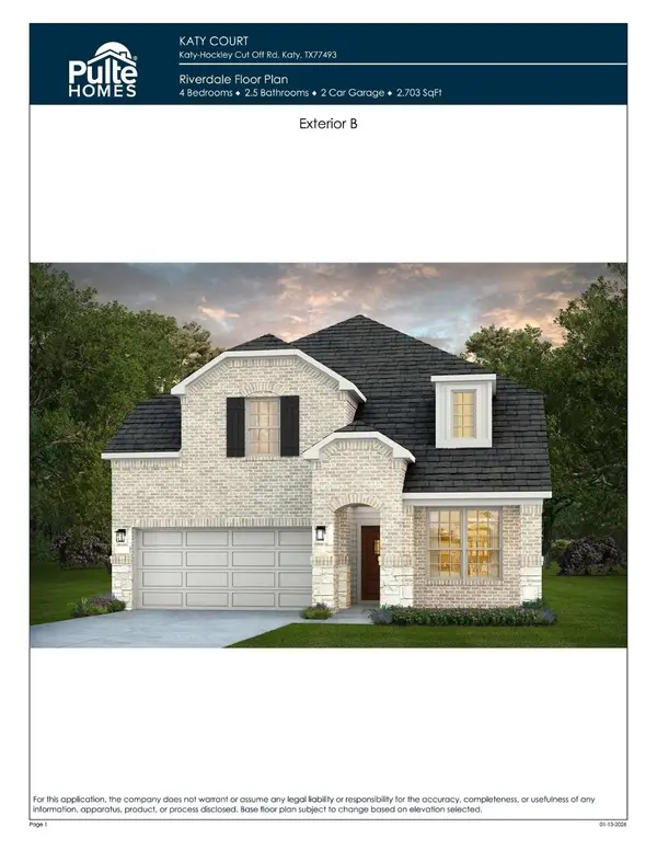 25318 Balvaird Drive, Katy, TX 77493