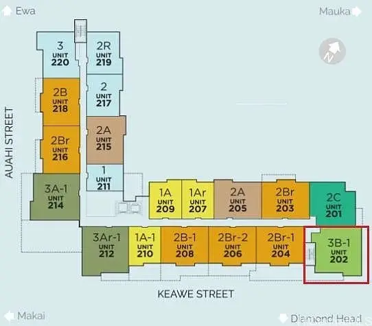 400 Keawe Street #202, Honolulu, HI 96813 - #2