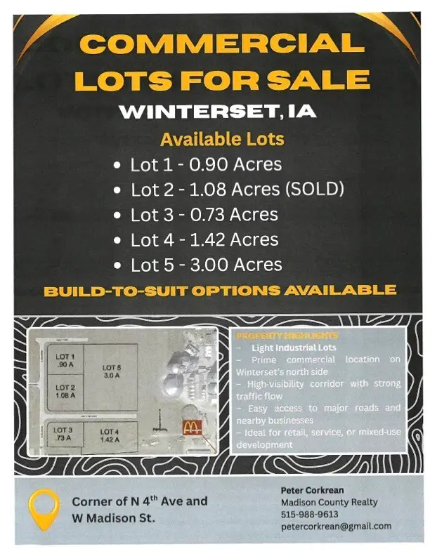 Lot 4 4th Avenue N, Winterset, IA 50273 - #1