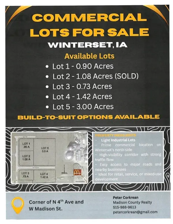 Lot 4 4th Avenue N, Winterset, IA 50273