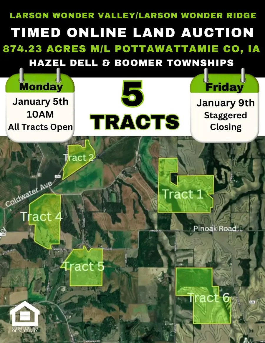 162.11 AC Cougar Avenue, Honey Creek, IA 51542 - Image #2