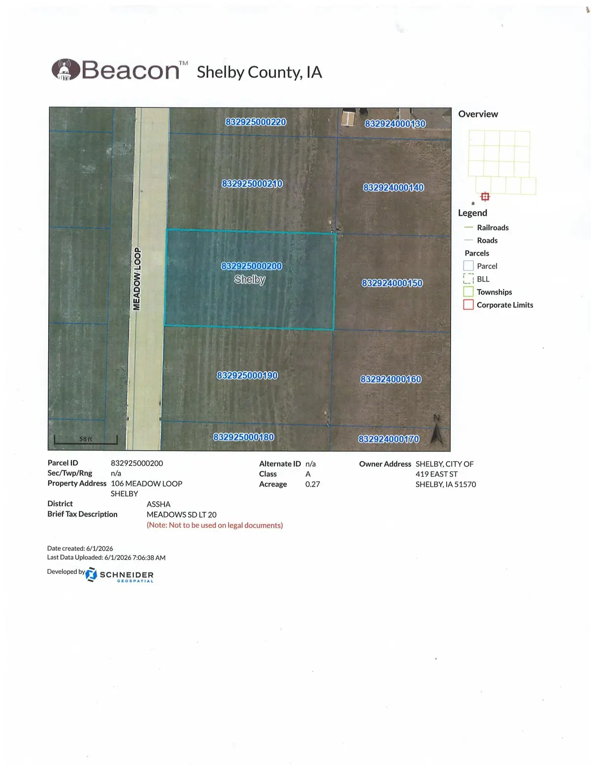 LOT 20 106 Meadow Loop, Shelby, IA 51570 - #1