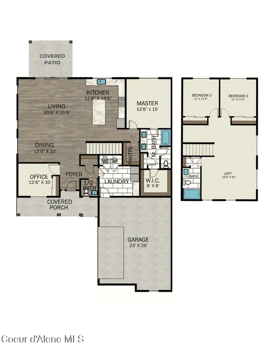 1021 W CORDGRASS AVE, Post Falls, ID 83854 - #2