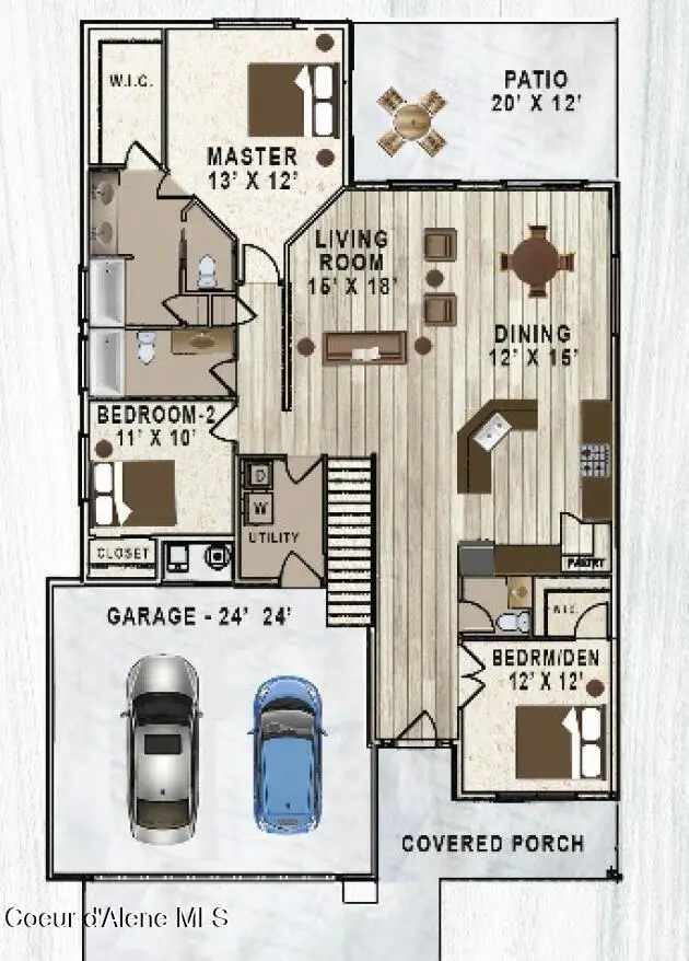 Lt 8 Blk 2 E Valley St S, Oldtown, ID 83822 - #2