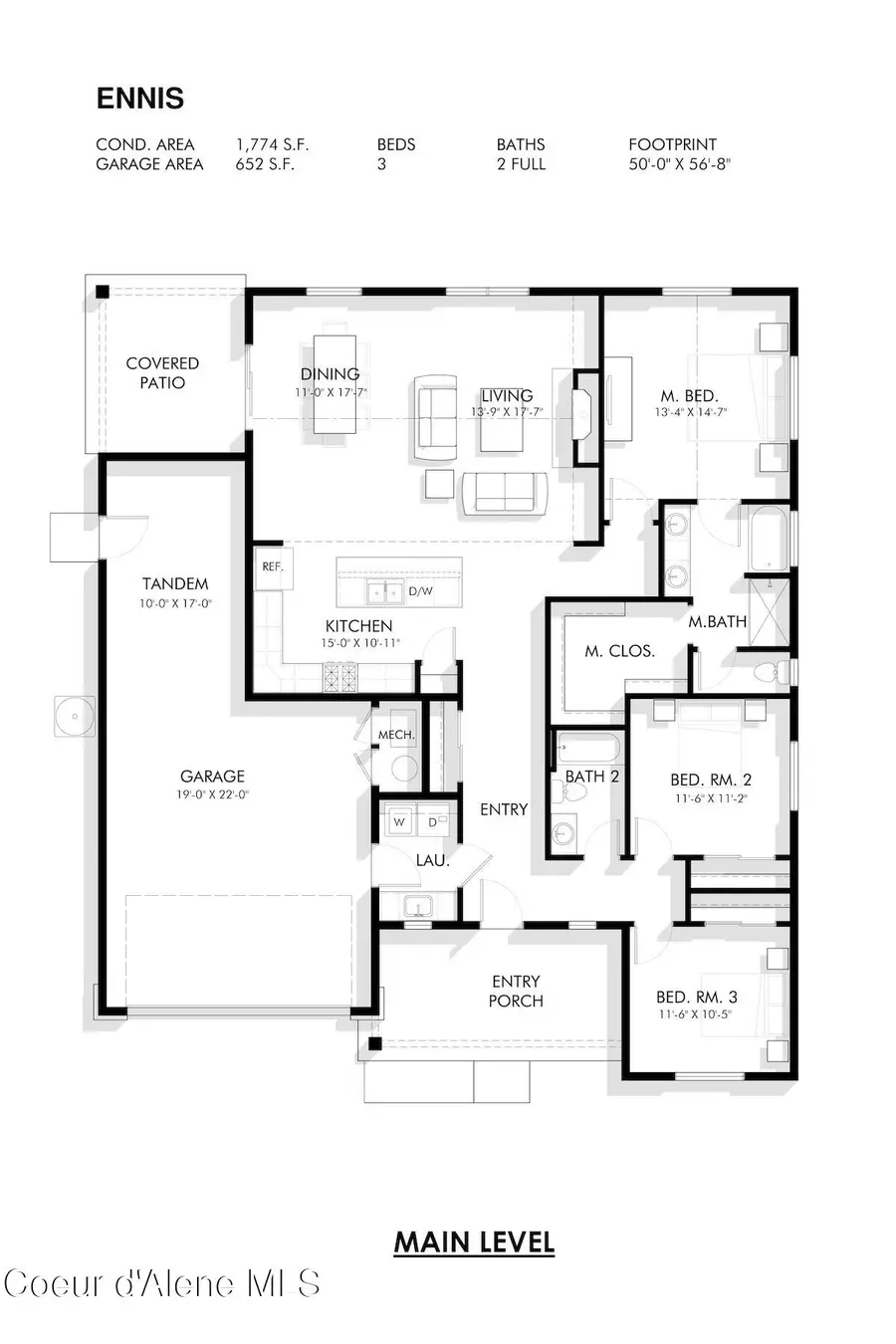 6729 N Alecat St, Coeur Dalene, ID 83815 - #2