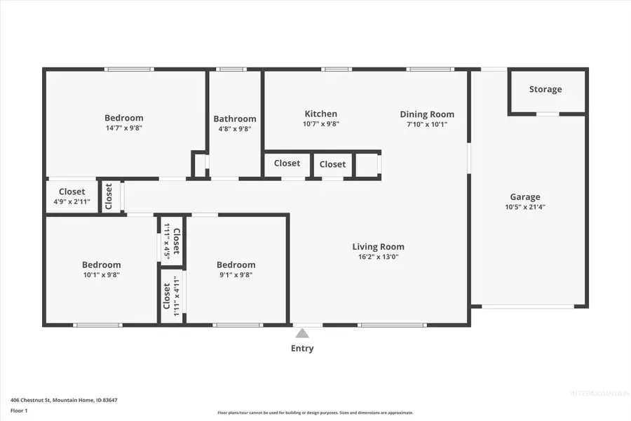 406 Chestnut St, Mountain Home, ID 83647 - Image #3