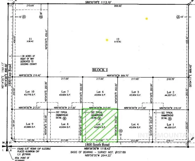 1816 E 1800 S, Gooding, ID 83330 - #1