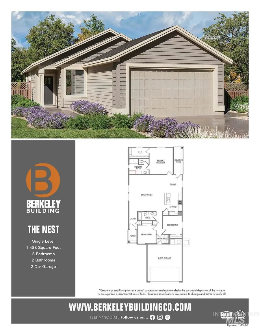 3322 Helios St, Caldwell, ID 83607 - #2