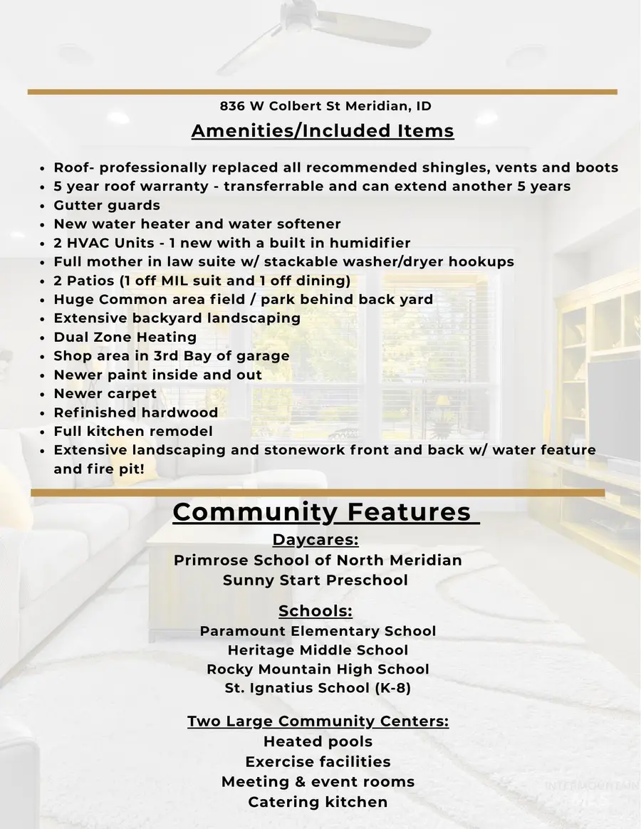 836 W Colbert St, Meridian, ID 83646 - #2