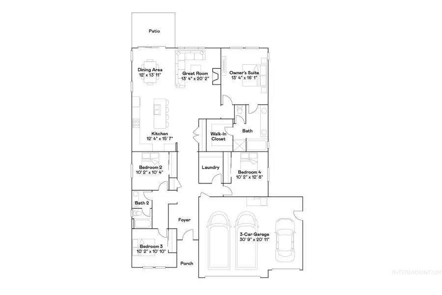 7101 N Daisy Teal Ave, Meridian, ID 83646 - #2