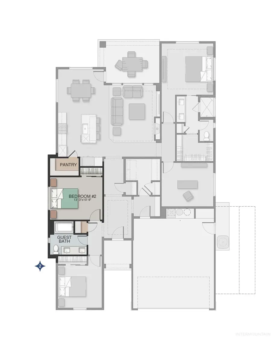 824 E Escalation St, Meridian, ID 83642 - #2