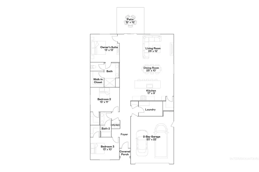 6950 N Beau Ave, Meridian, ID 83646 - #2