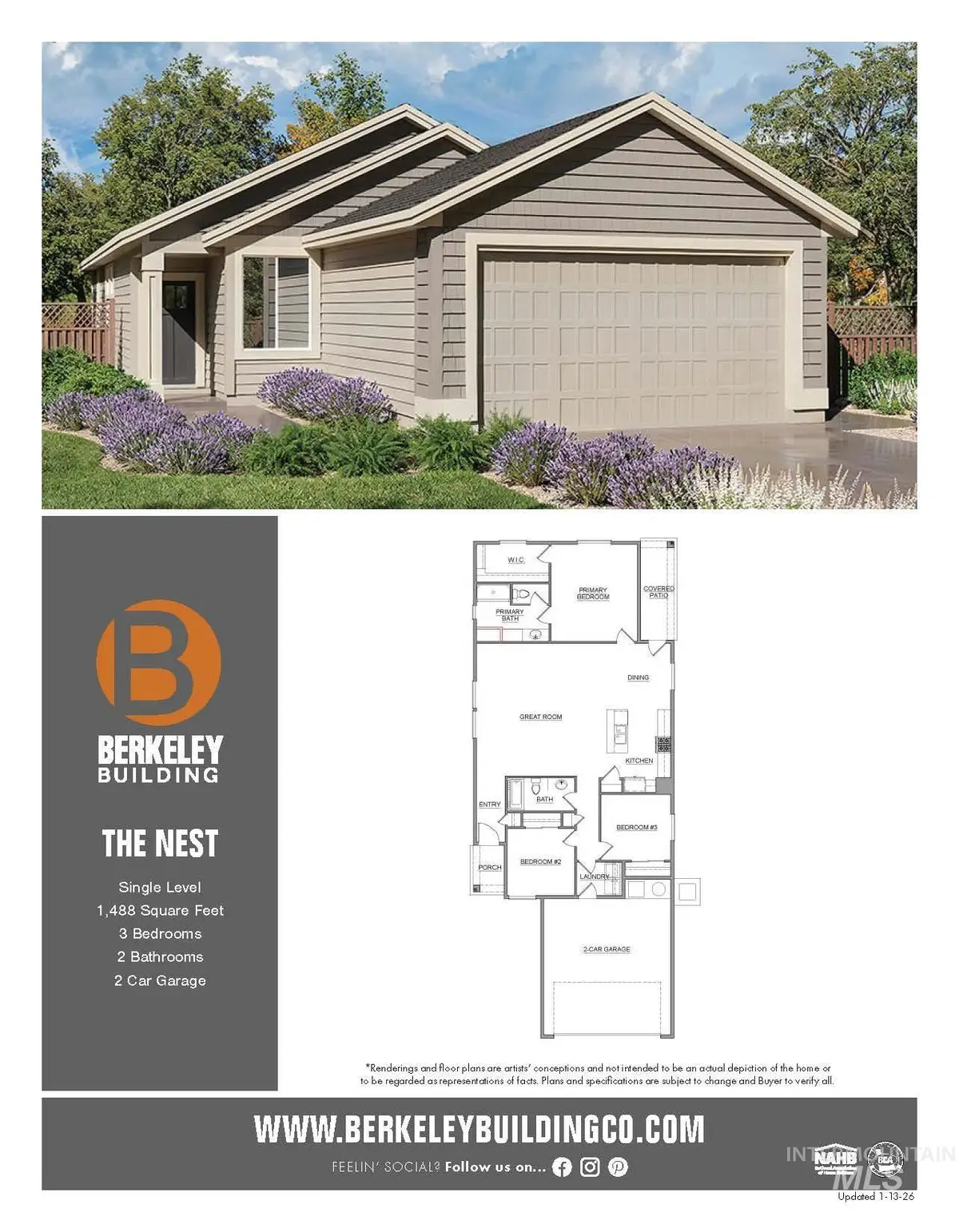 3408 Helios Street, Caldwell, ID 83605 - #1