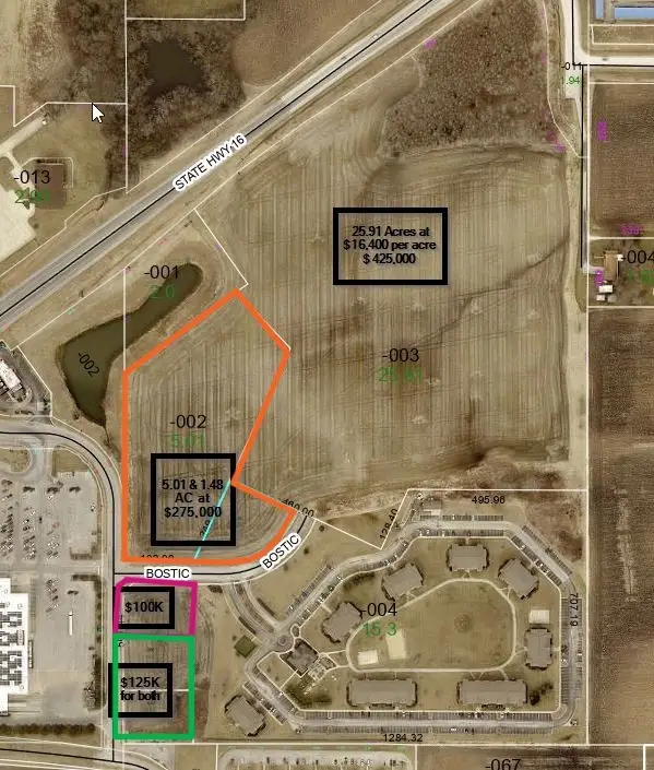 25.91 AC East Rt 16, Charleston, IL 61920 - #3