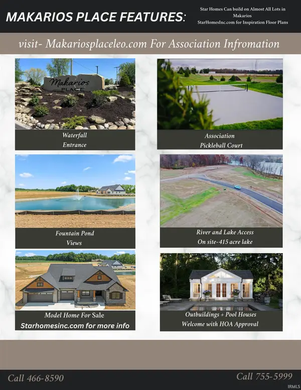 15332 Makarios Pass, Leo, IN 46765