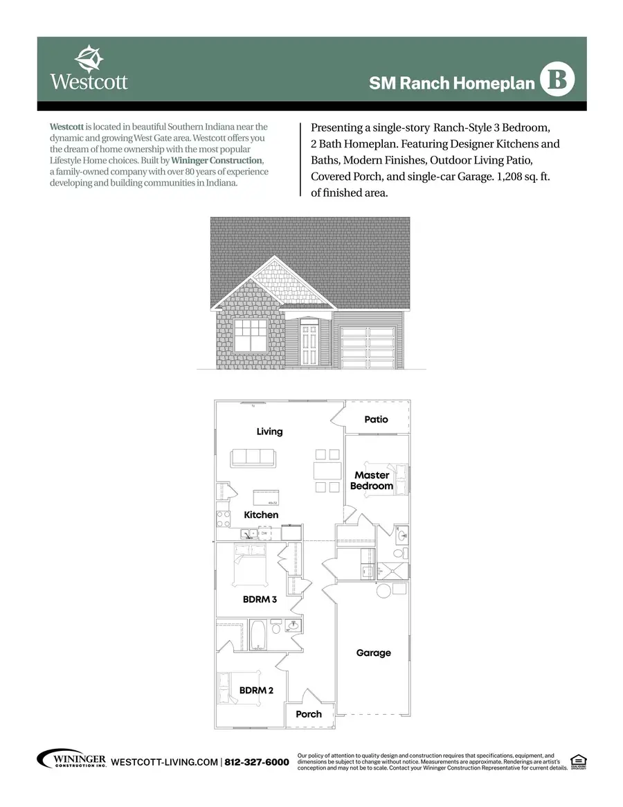 7903 S Westmead Drive, Newberry, IN 47449 - #2