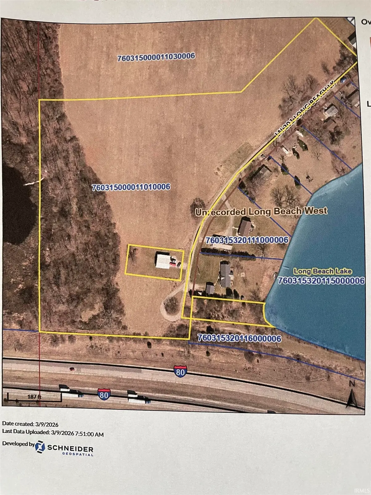 Lane 201 Long Beach Lake, Fremont, IN 46737 - #1