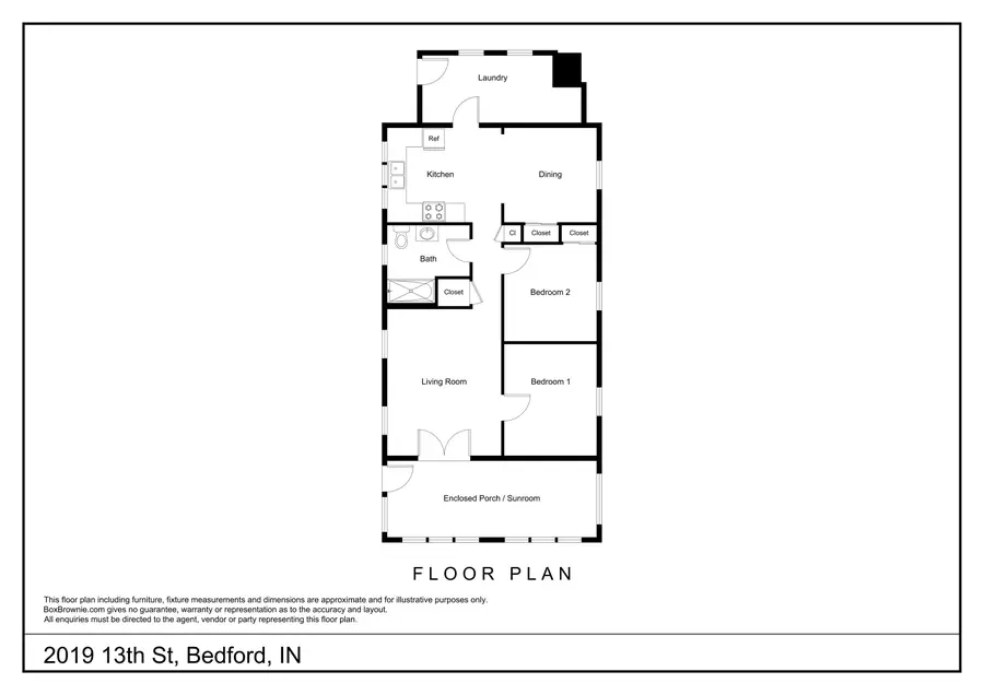 2019 13th Street, Bedford, IN 47421 - #2