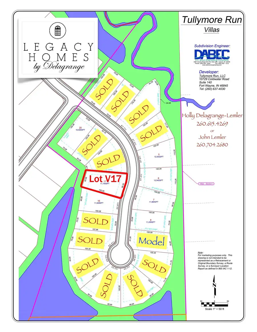 17855 Tullymore Lane, Cedar Creek, IN 46805 - #2