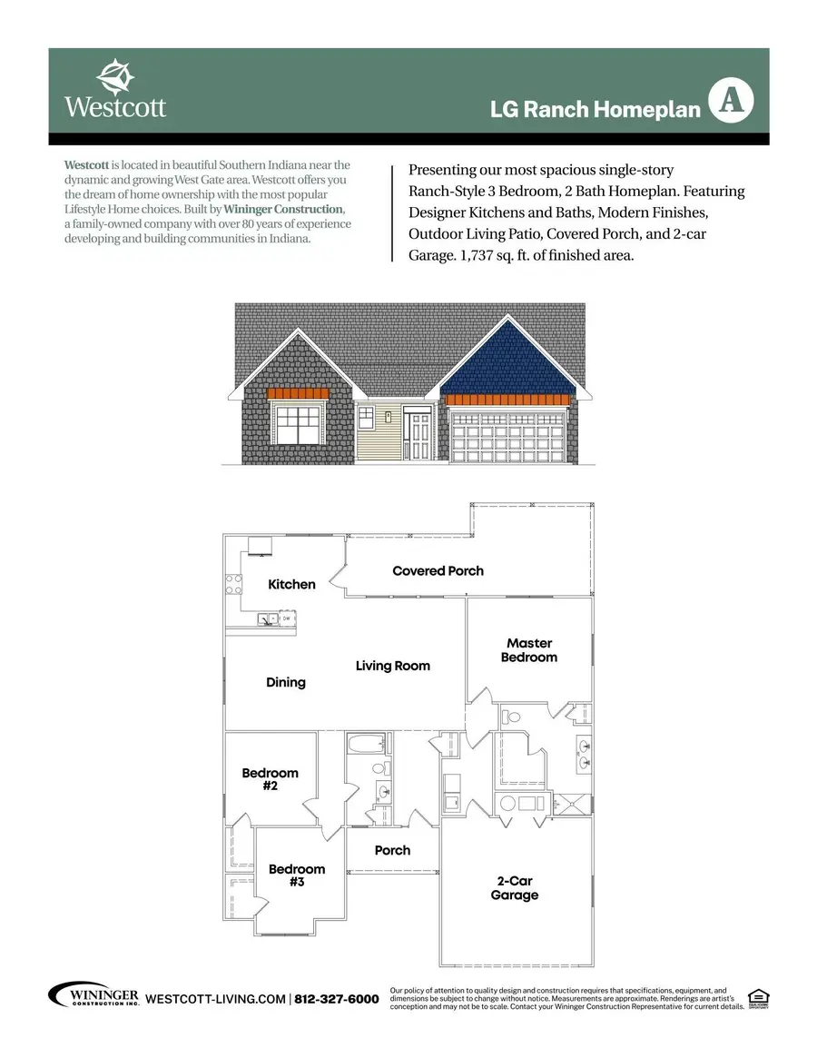 7901 S Westmead Drive, Newberry, IN 47449 - #2