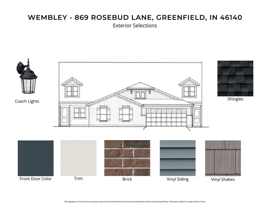 869 Rosebud Lane, Greenfield, IN 46140 - #2