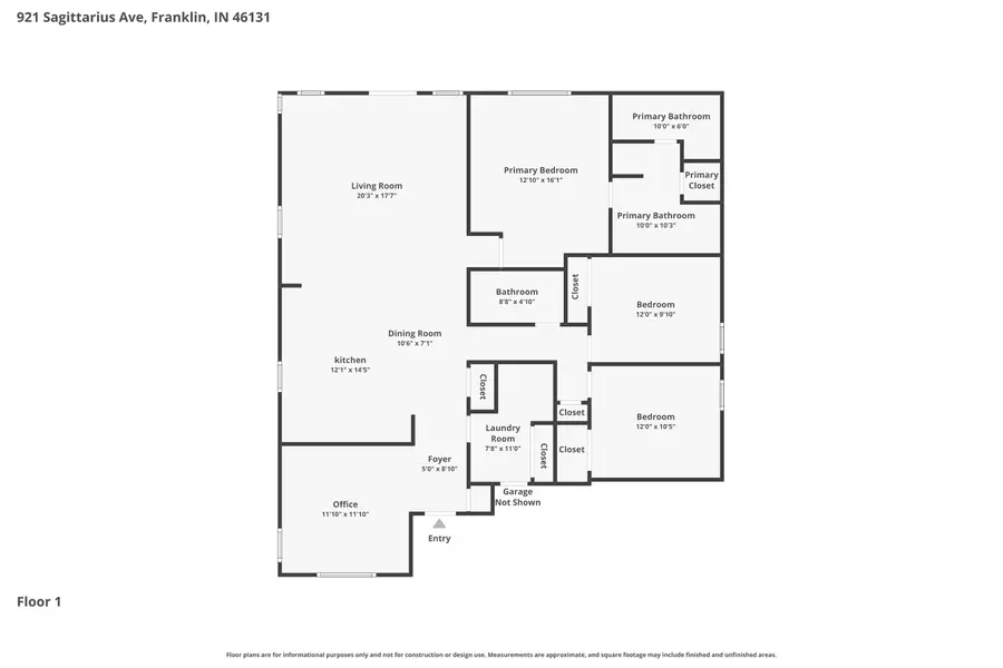 921 Sagittarius Avenue, Franklin, IN 46131 - #3