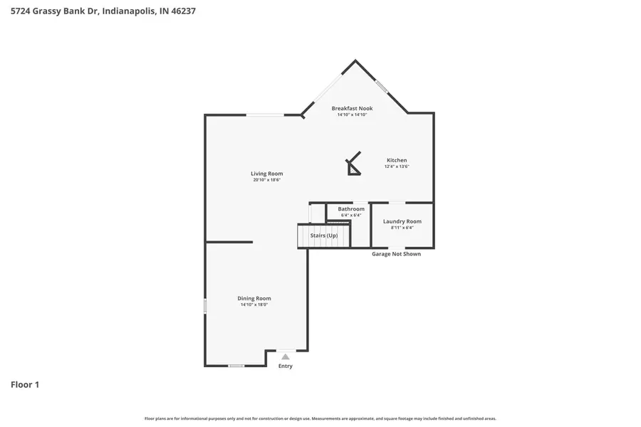 5724 Grassy Bank Drive, Indianapolis, IN 46237 - #3