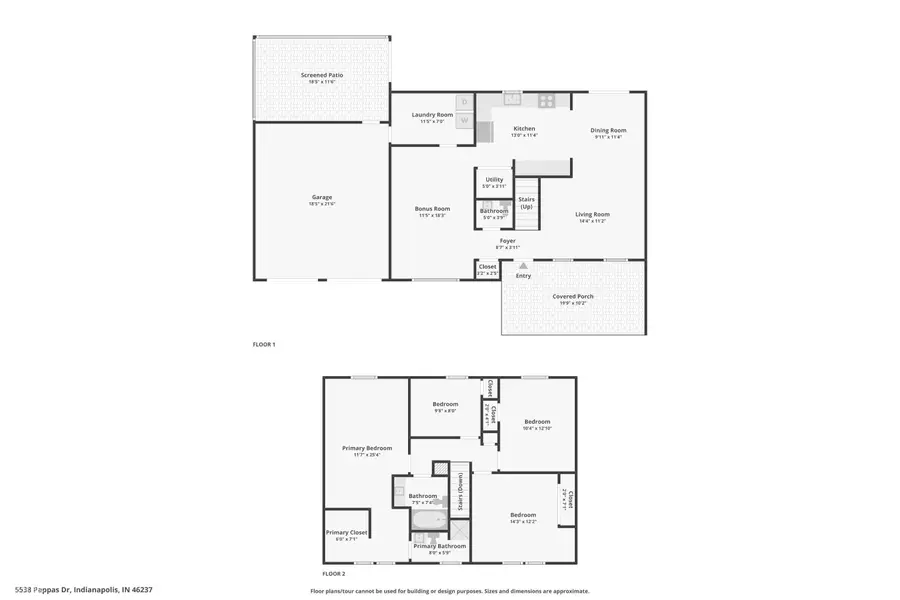 5538 Pappas Drive, Indianapolis, IN 46237 - #3