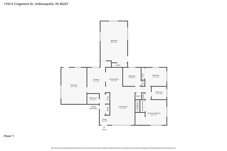 1152 E Cragmont Drive, Indianapolis, IN 46227 - #3