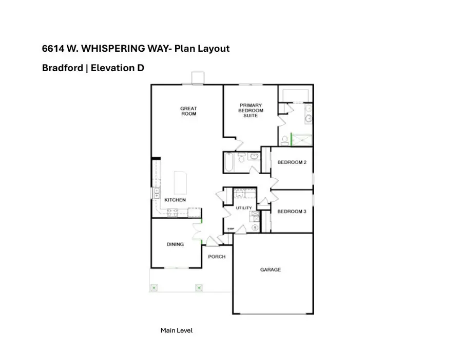 6614 W Whispering Way, Greenfield, IN 46140 - #2