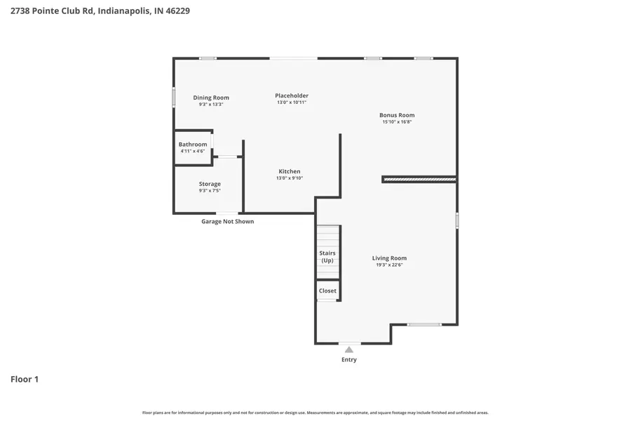 2738 Pointe Club Road, Indianapolis, IN 46229 - #3