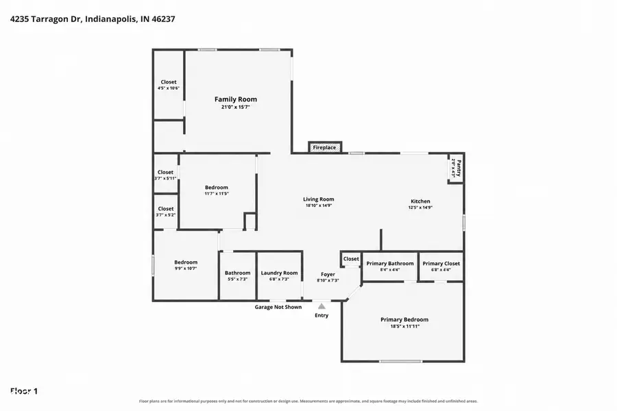 4235 Tarragon Drive, Indianapolis, IN 46237 - #3