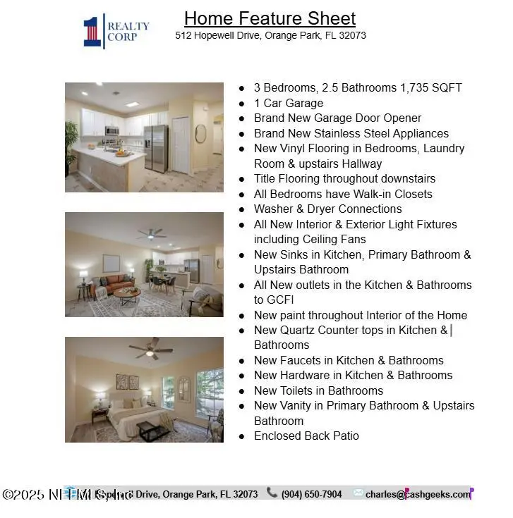 512 Hopewell Drive, Orange Park, FL 32073 - #3