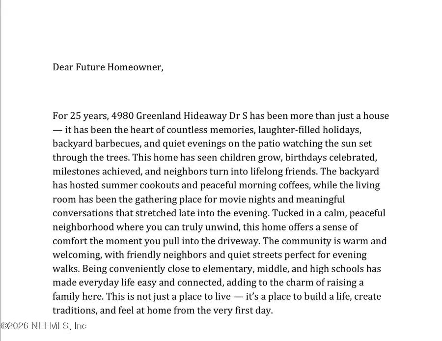 4980 Greenland Hideaway S Drive, Jacksonville, FL 32258 - #3