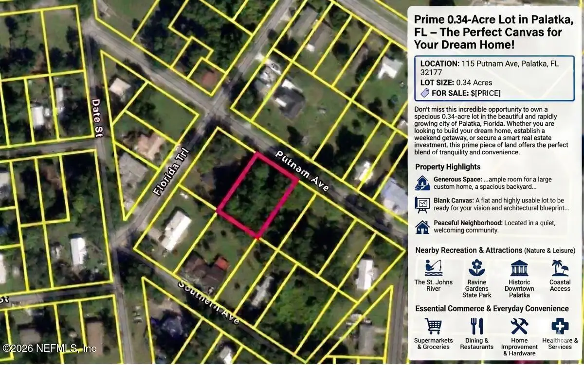 115 Putnam Avenue, Palatka, FL 32177 - #1