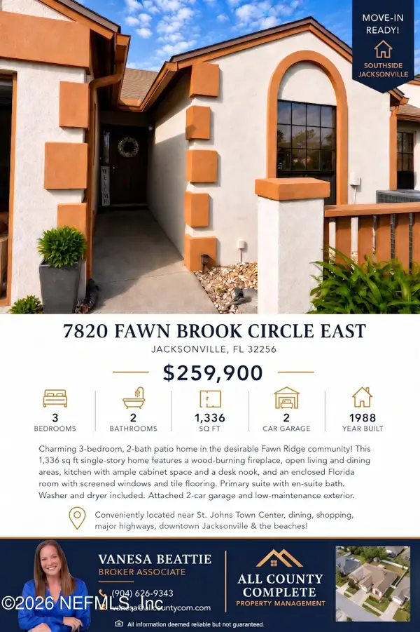 7820 Fawn Brook E Circle, Jacksonville, FL 32256