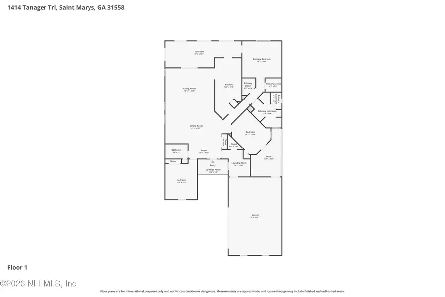 1414 Tanager Trail, Saint Marys, GA 31558 - #3