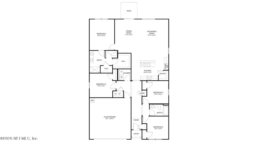 12517 Russian Olive Road, Jacksonville, FL 32218 - #2
