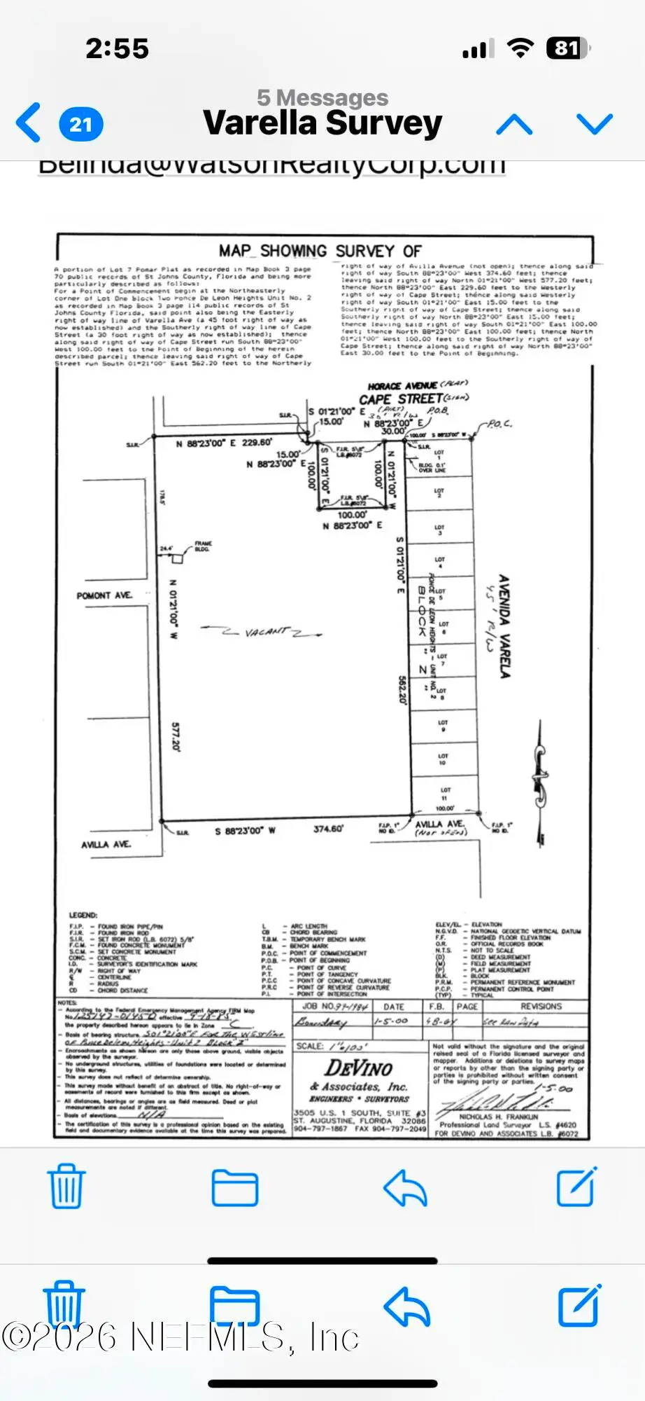 LOT 0 Varella Avenue, Saint Augustine, FL 32084 - #1