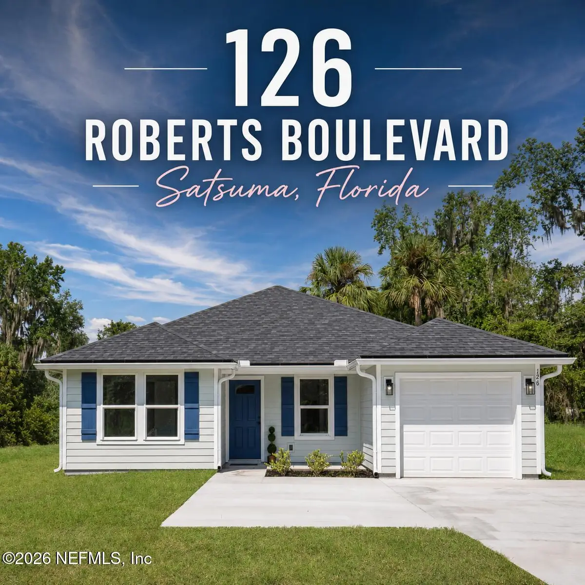 126 Roberts Boulevard, Satsuma, FL 32189 - #1